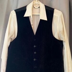 John Varvatos Paisley Vest